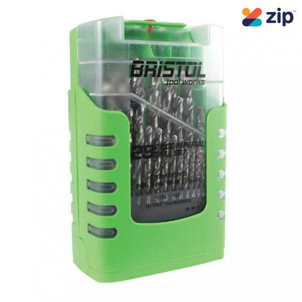 Bristol Tool Works BTW29I - 29 Piece Imperial Drill Set